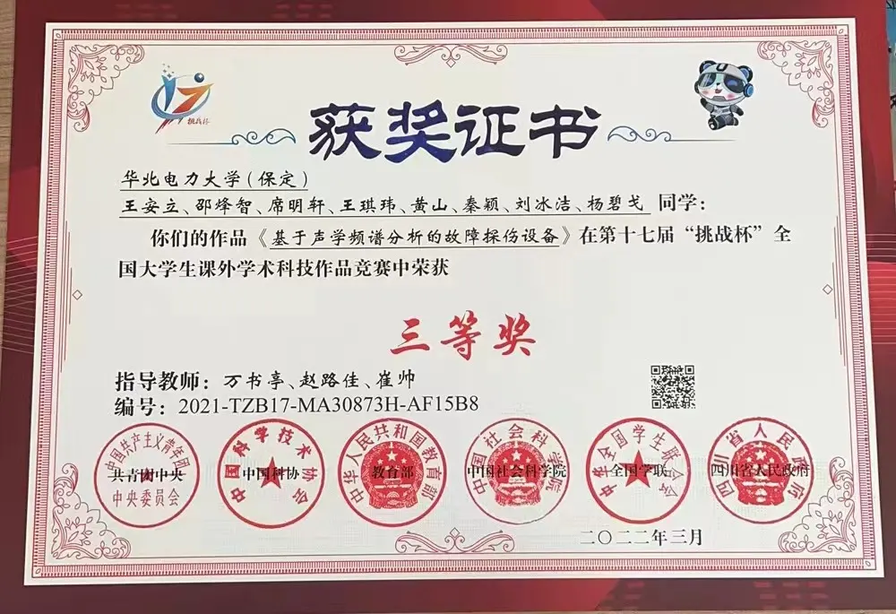 74-挑战杯全国三等奖